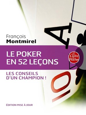 cover image of Le Poker en 52 leçons
